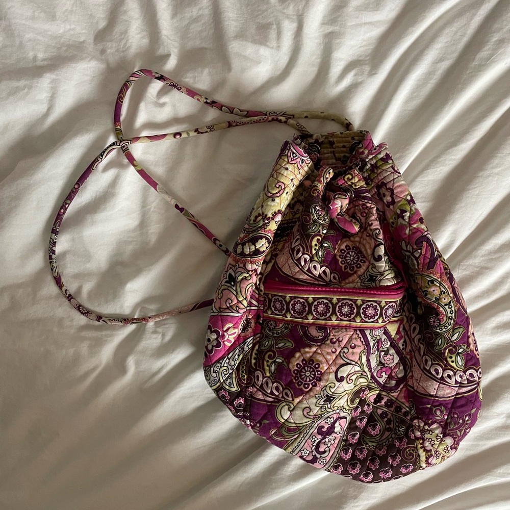 Vera Bradley drawstring backpack